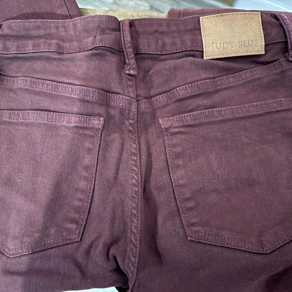 Judy Blue High-Rise Mini Kick Flare Jeans Size 5/27 Stretch Denim - Picture 5 of 5